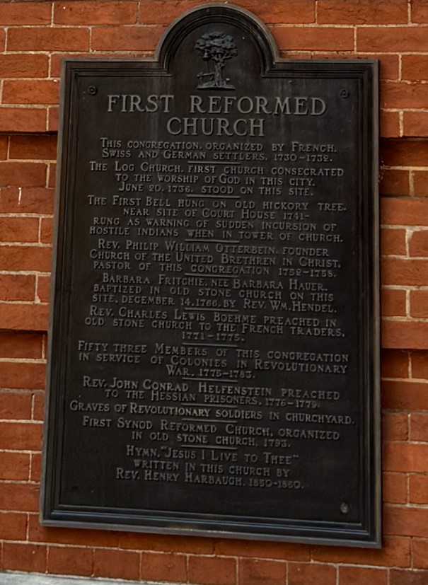 FRC Historical Plaque
