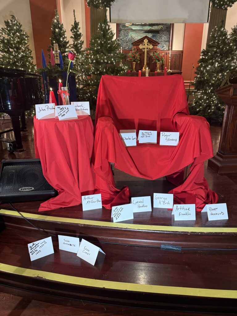 Vigil for World AIDS Day 2025